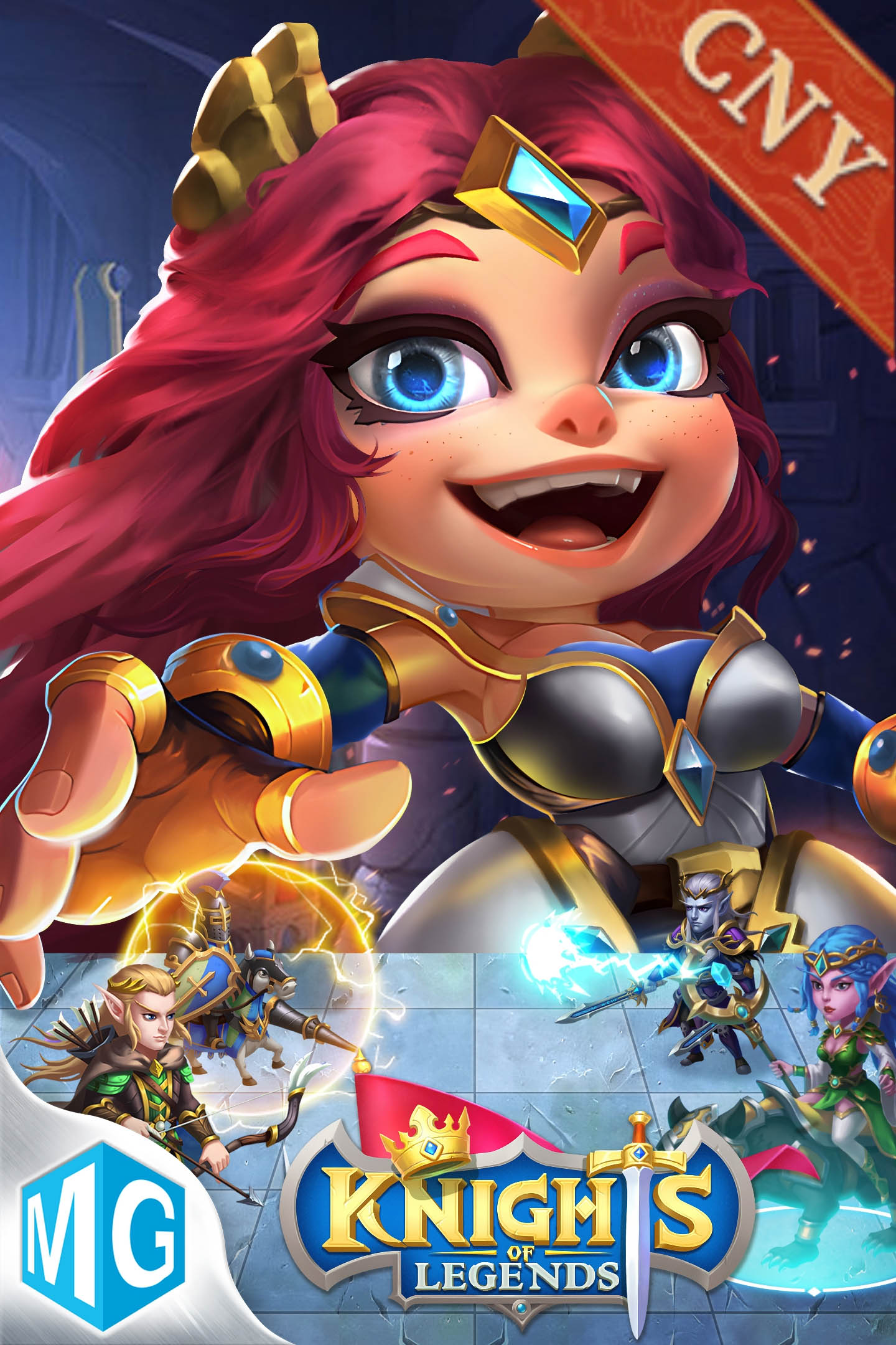 Knights of Legends: War Chess Adventure Game