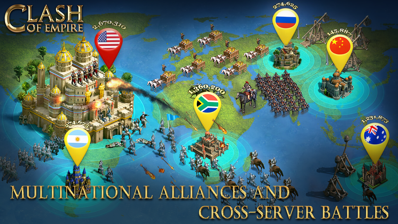 Clash of Empire: Epic Strategy War Game instal the new version for android