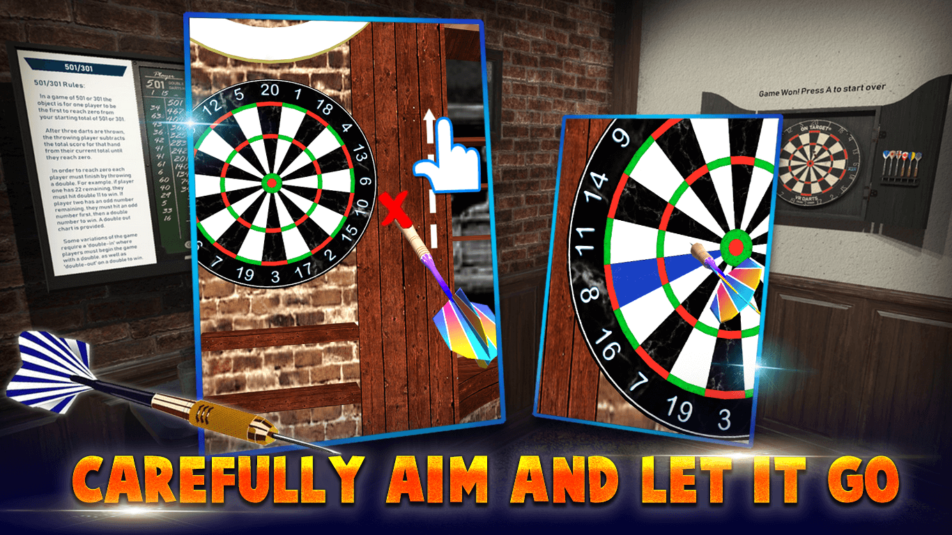 3D Darts: Crazy Darts Player - MIRACLE GAMES Store