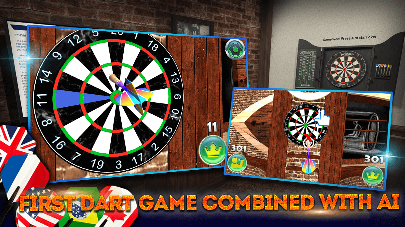 3D Darts: Crazy Darts Player - MIRACLE GAMES Store