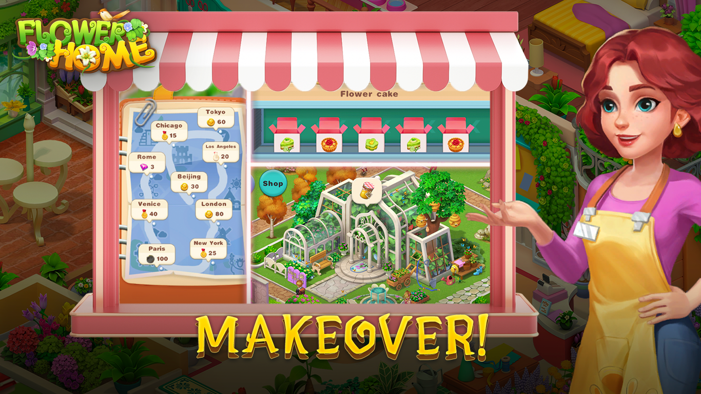 Flower Home: Build Your Dream Florist - MIRACLE GAMES Store