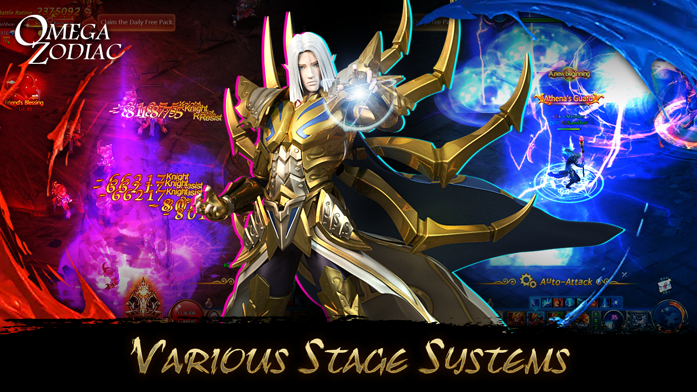 Omega Zodiac Official Website - Free Online MMORPG Game - Defend the  Goddess Athena