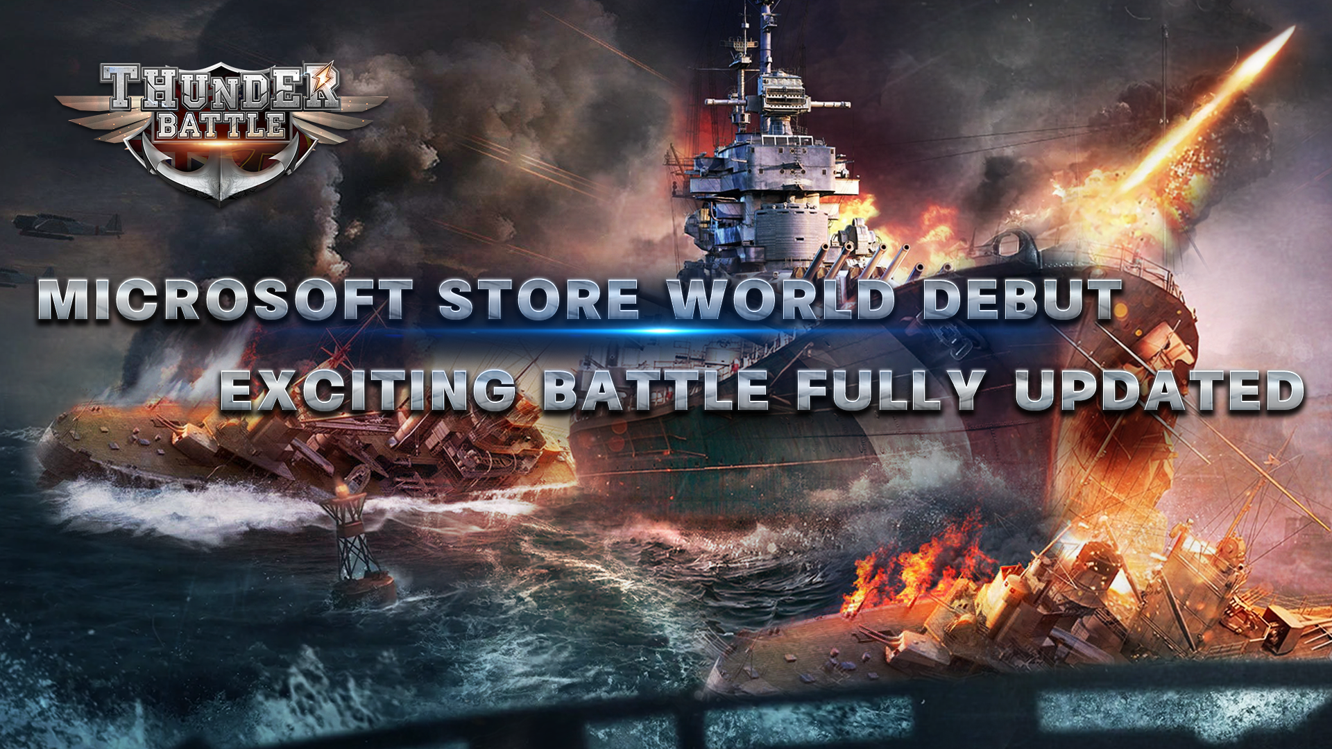Thunder Battle: World Famous Warship Competitive Game