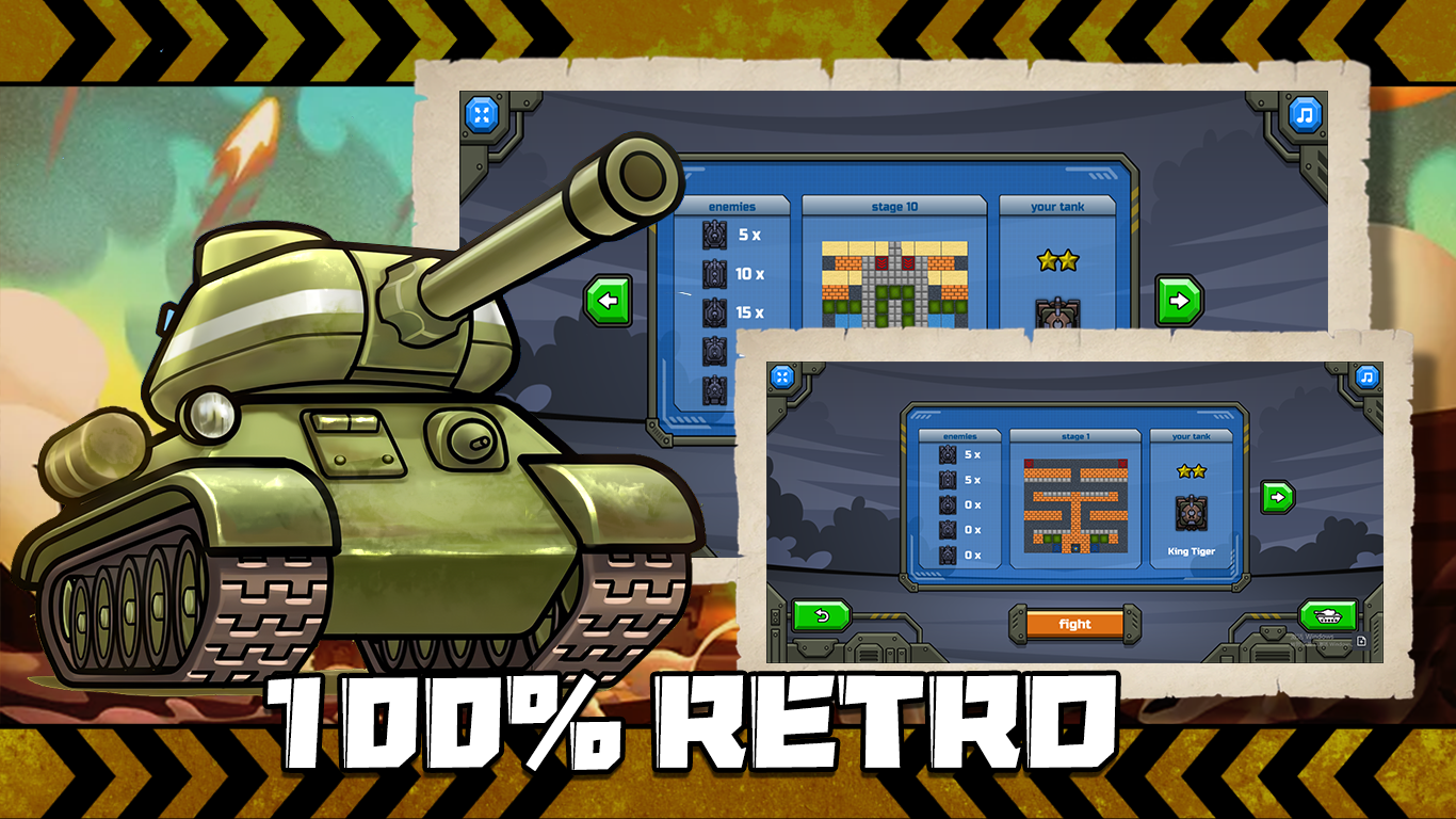 Tank Battle Classic Shooting Game- MIRACLE GAMES Store